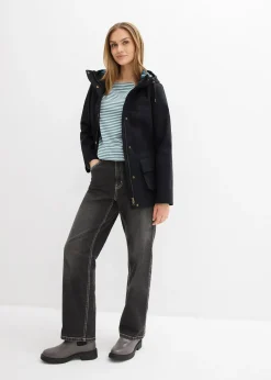 Veste déperlante avec doublure à carreaux