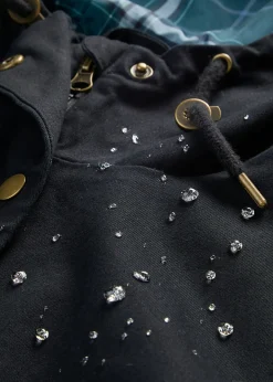 Veste déperlante avec doublure à carreaux