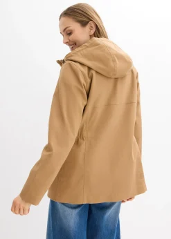 Veste déperlante avec doublure à carreaux