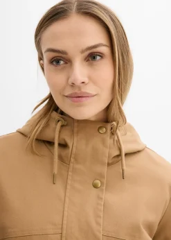 Veste déperlante avec doublure à carreaux