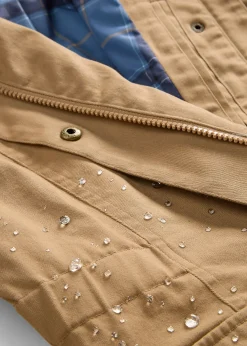 Veste déperlante avec doublure à carreaux