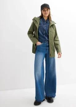 Veste déperlante avec doublure à carreaux