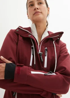 Veste déperlante en softshell