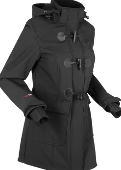 Veste duffel-coat softshell, imperméable