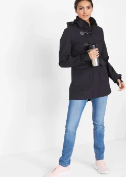 Veste duffel-coat softshell, imperméable