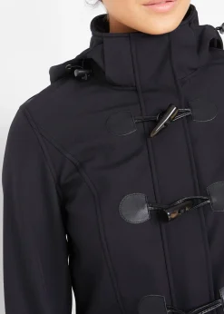 Veste duffel-coat softshell, imperméable