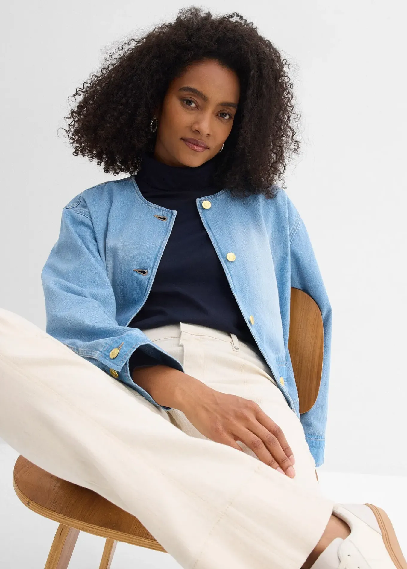 Veste en jean 100% coton