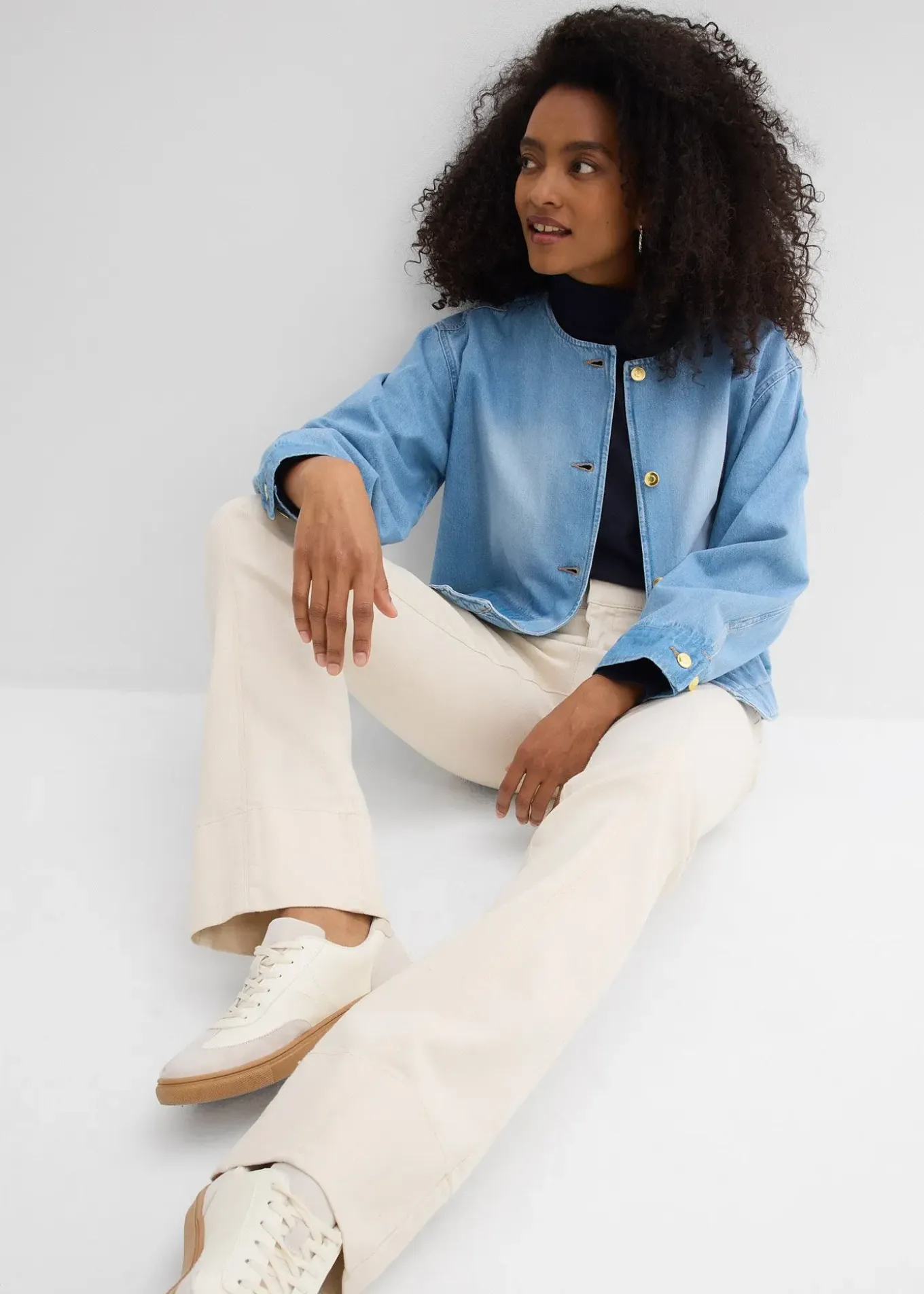 Veste en jean 100% coton