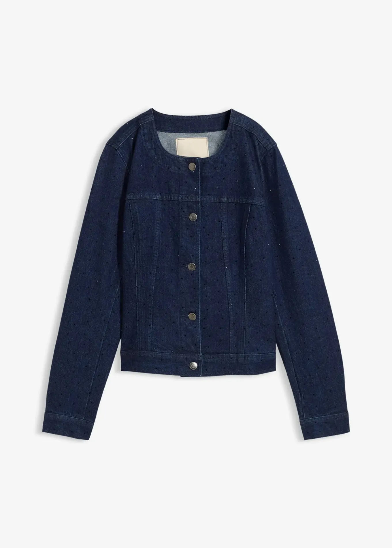 Veste en jean à strass