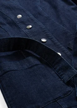 Veste en jean avec ceinture