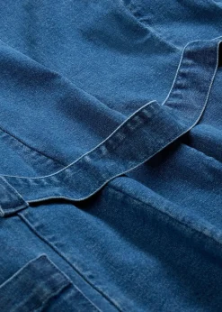 Veste en jean avec ceinture