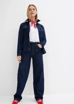 Veste en jean cintrée