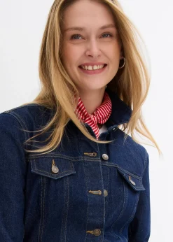 Veste en jean cintrée