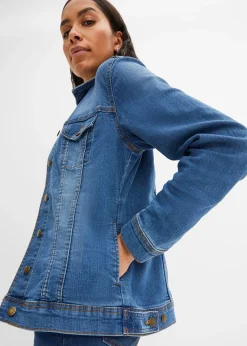 Veste en jean extensible, basique