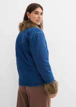 Veste en jean légèrement rembourrée