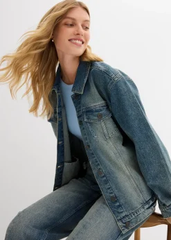 Veste en jean oversize