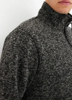 Veste en maille polaire avec doublure peluche