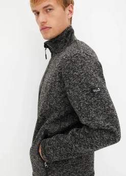 Veste en maille polaire avec doublure peluche