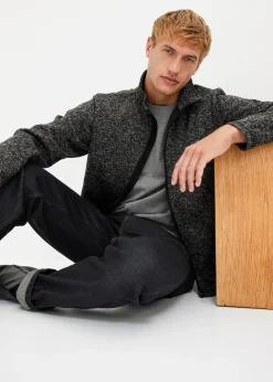 Veste en maille polaire avec doublure peluche