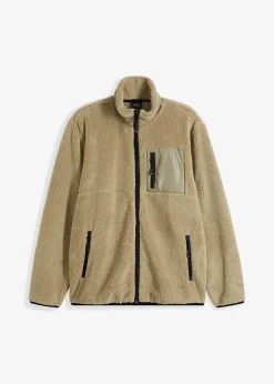 Veste en polaire peluche