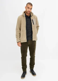 Veste en polaire peluche