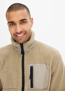 Veste en polaire peluche