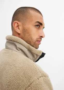 Veste en polaire peluche