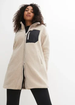 Veste en polaire peluche