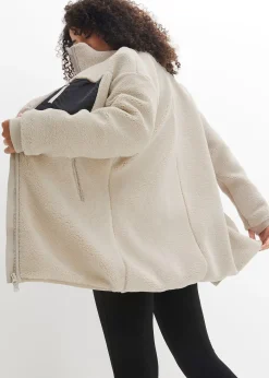 Veste en polaire peluche