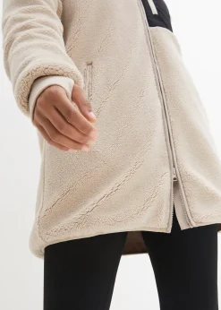 Veste en polaire peluche