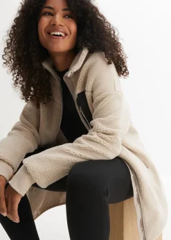 Veste en polaire peluche