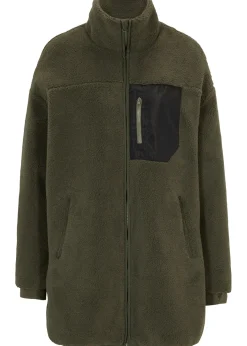 Veste en polaire peluche