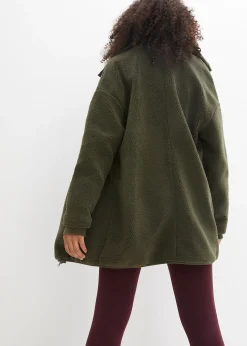 Veste en polaire peluche