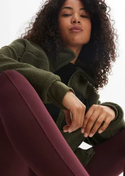 Veste en polaire peluche