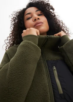 Veste en polaire peluche