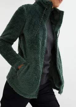 Veste en polaire peluche