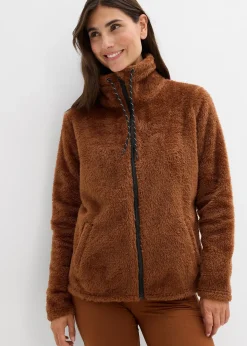 Veste en polaire peluche