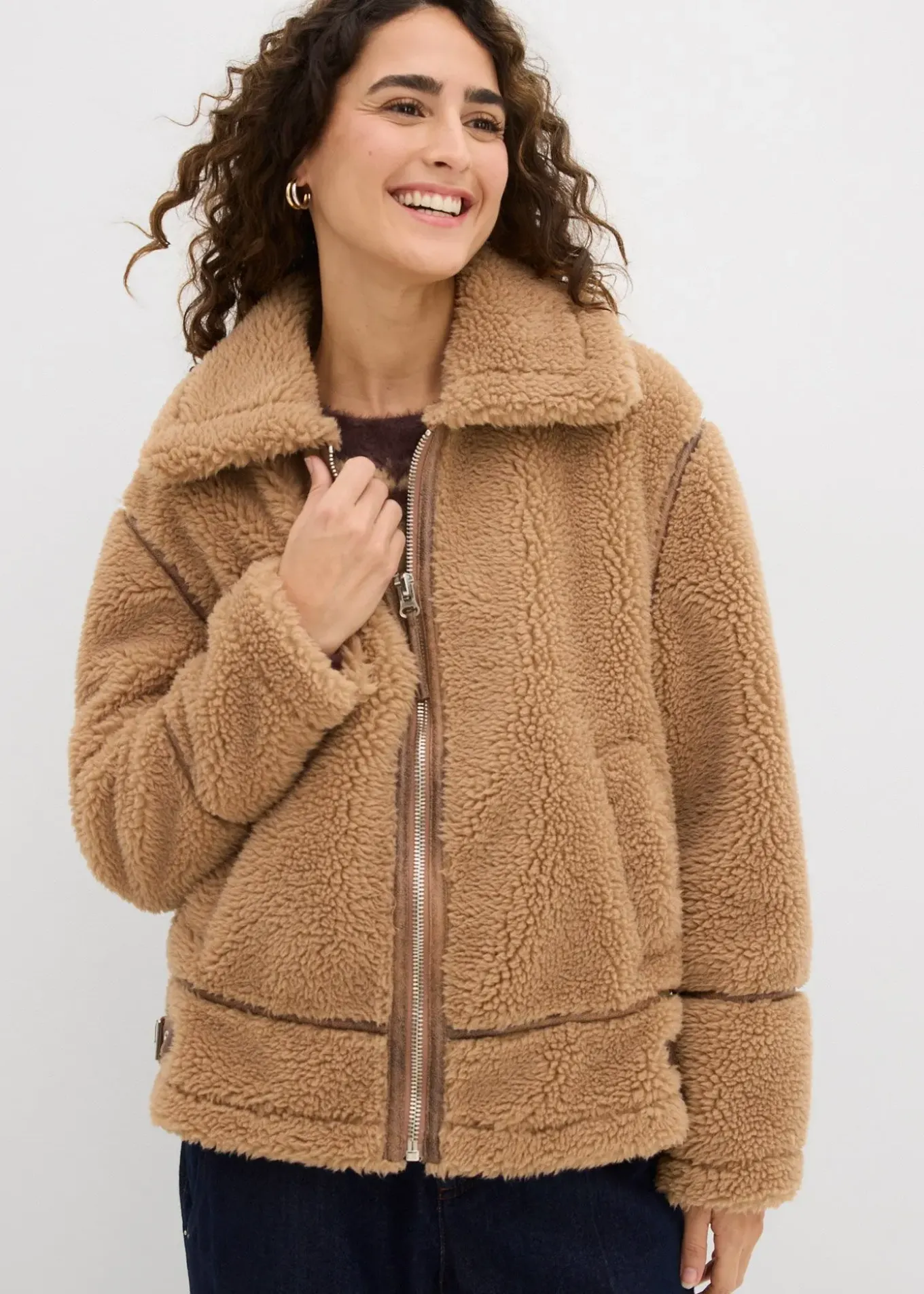 Veste en sherpa
