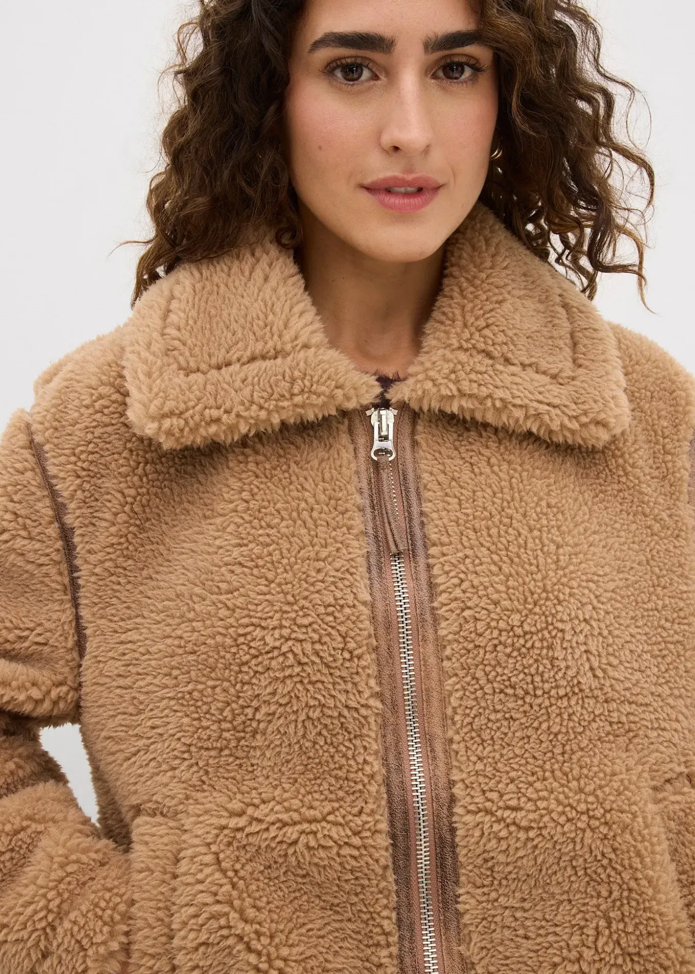 Veste en sherpa