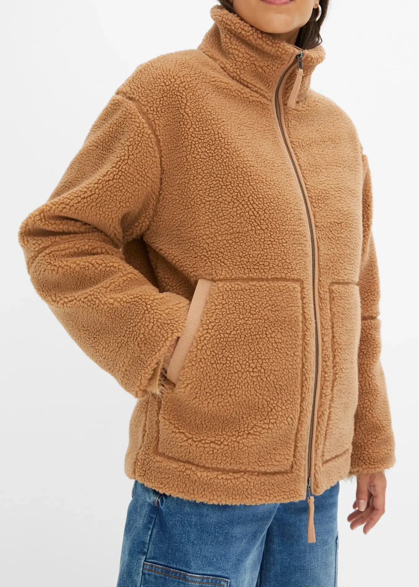 Veste en sherpa doublée