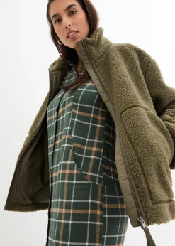 Veste en sherpa doublée