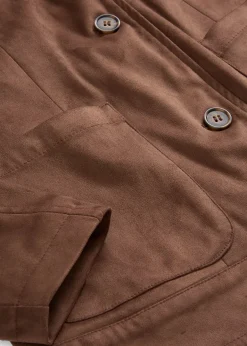 Veste en suédine