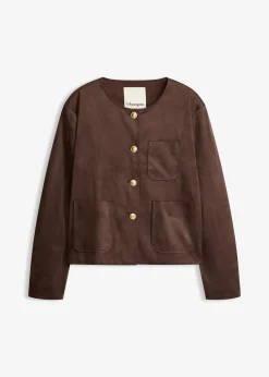 Veste en suédine