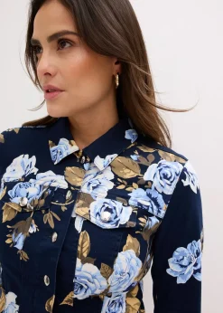 Veste en twill de coton