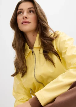 Veste enduite courte