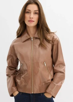 Veste enduite courte