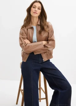 Veste enduite courte