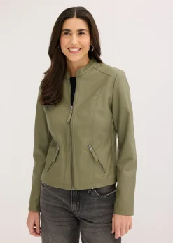 Veste enduite en viscose