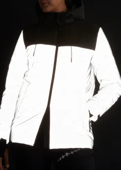 Veste fonctionnelle matelassée, réfléchissante