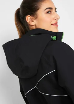 Veste imperméable à détails réfléchissants